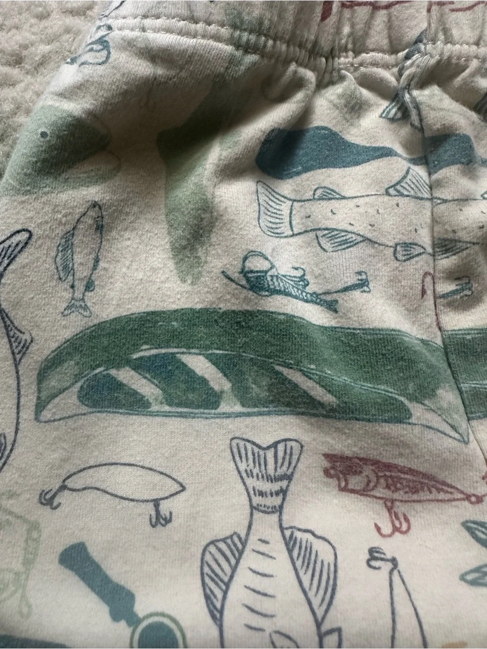 Mud Pie 0-3 Months Fishing Pants